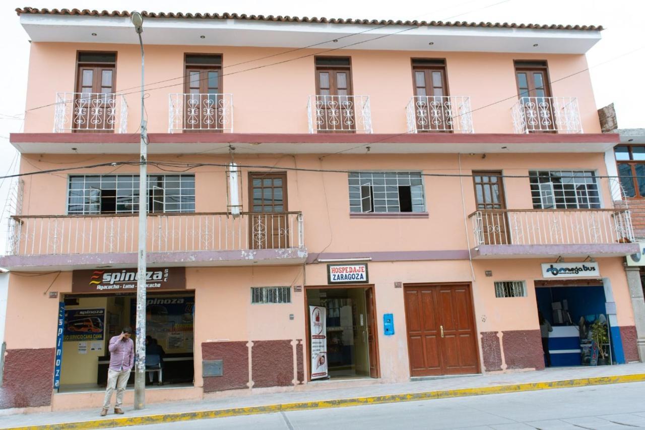 Hospedaje Zaragoza Hotel Ayacucho Eksteriør billede